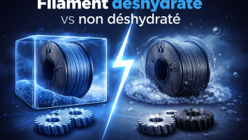 Dehydrated Filament vs Non-Dehydrated Filament: What Is the Real Impact on Quality in Industrial FDM 3D Printing?