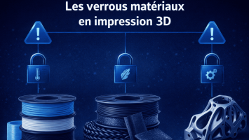 Les verrous matériaux en impression 3D industrielle : quels défis pour passer à l’échelle ?