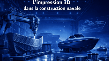 L’impression 3D révolutionne la construction navale : vers une nouvelle ère industrielle