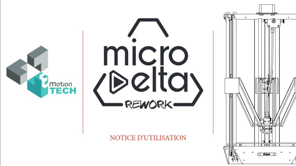 MicroDelta Rework - mise à jour notice utilisation