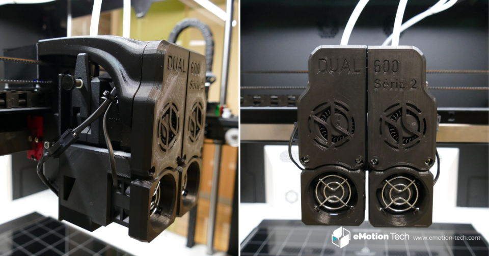 Focus composant : le bloc d’extrusion de la Strateo3D DUAL600 Série 2, performance et polyvalence industrielle