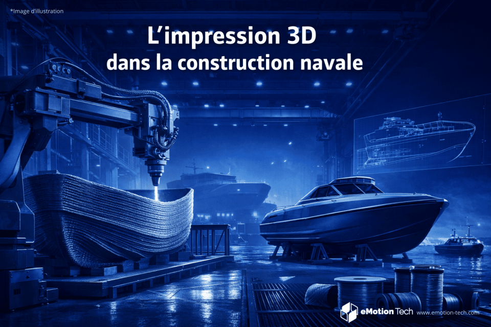 L’impression 3D révolutionne la construction navale : vers une nouvelle ère industrielle