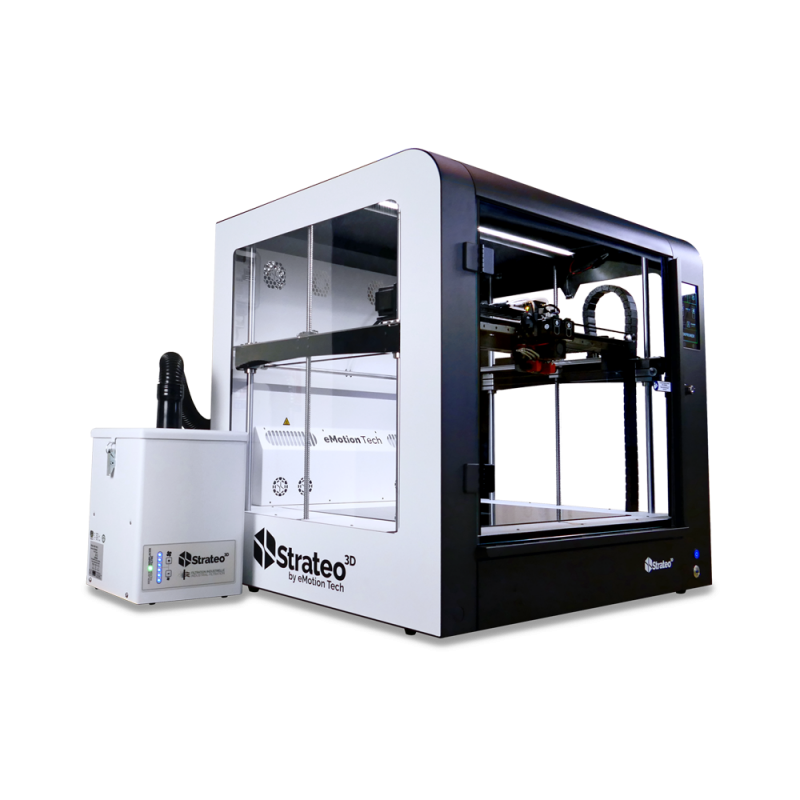 Industrial filtration system for Strateo3D
