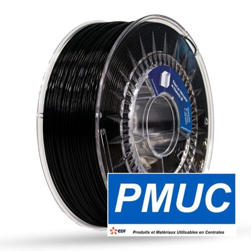 FRANCOFIL PLA 1.75MM BLACK PMUC 1KG