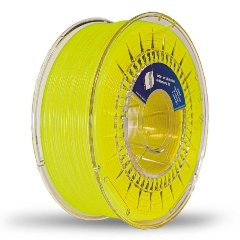 FRANCOFIL - PLA 1.75MM JAUNE FLUO 500G