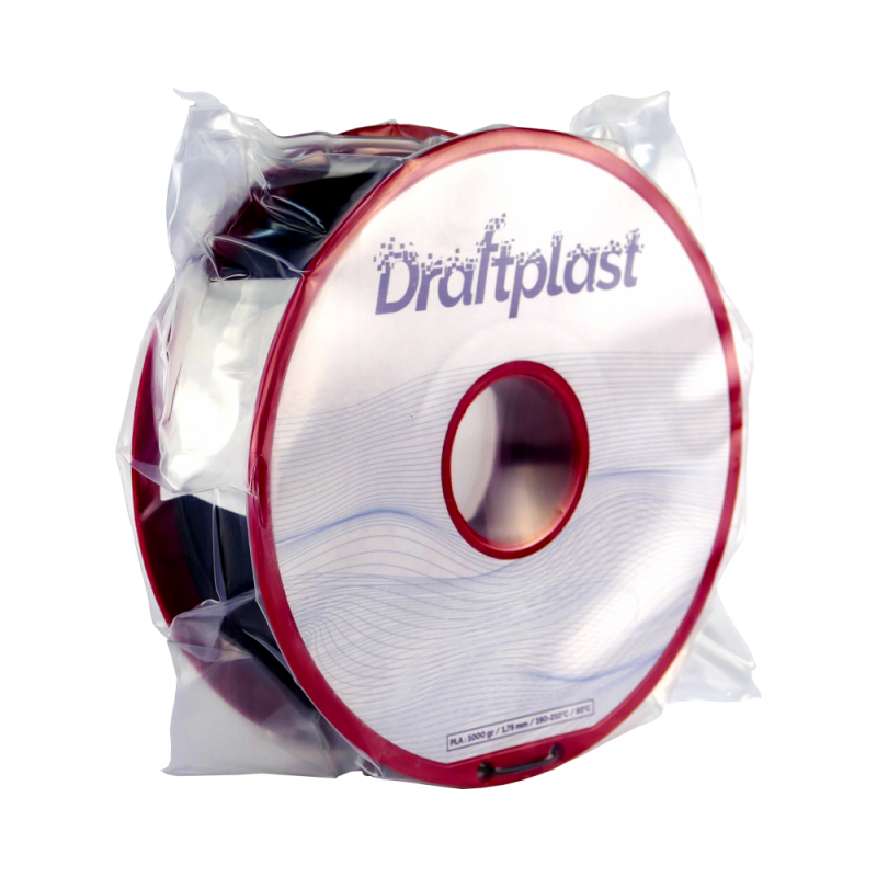 PLA Draftplast 1.75mm Noir 1kg