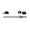 Kit 16 mm ball screw 600mm with nut, blocks and ball nut housing