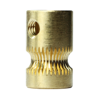 Extrusion gear with 6mm groove