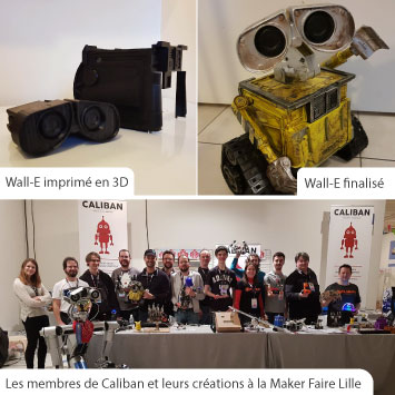 Wall-E et Caliban